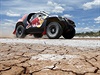 Rallye Dakar, druh etapa: Francouz Stephan Peterhansel se svm Peugeotem.