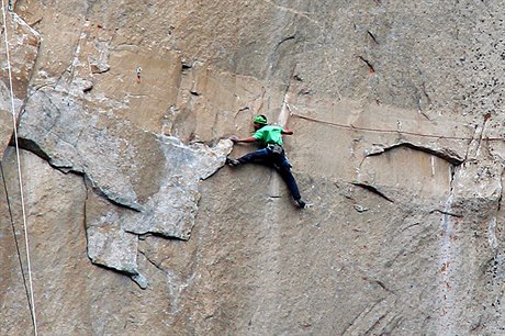 Kevin Jorgeson na problematickém 15. úseku.