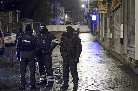 Belgické speciální policejní síly blokují ulice v centru msta Verviers