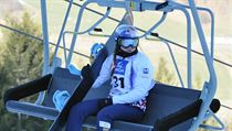 Snowboardcrossařka Eva Samková při tréninku na mistrovství světa v rakouském... | na serveru Lidovky.cz | aktuální zprávy