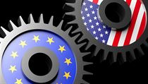Evropská unie a USA vyjednávají o obchodní dohodě Transatlantické obchodní a... Evropská unie a USA vyjednávají o obchodní dohodě Transatlantické obchodní a...