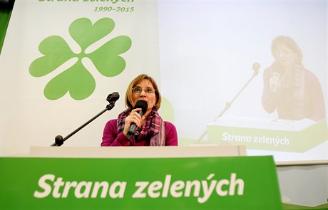 Ilustraní foto: Pedsedkyn Strany zelených Jana Drápalová.