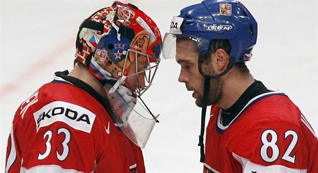 Jakub tpánek (vlevo) a Michal Vondrka.