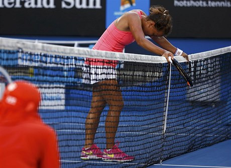 Tenistka Barbora Záhlavová-Strýcová na Australian Open.