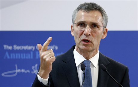 Generální tajemník NATO Jens Stoltenberg.