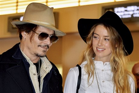 Johnny Depp s manelkou Amber Heardovou