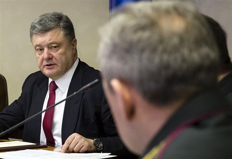 Ukrajinyký prezident Petro Poroenko.