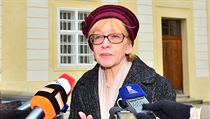 Ministryně spravedlnosti Válková odpovídá na dotazy novinářů ohledně své... | na serveru Lidovky.cz | aktuální zprávy