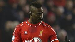 Fotbalista Liverpoolu Mario Balotelli.