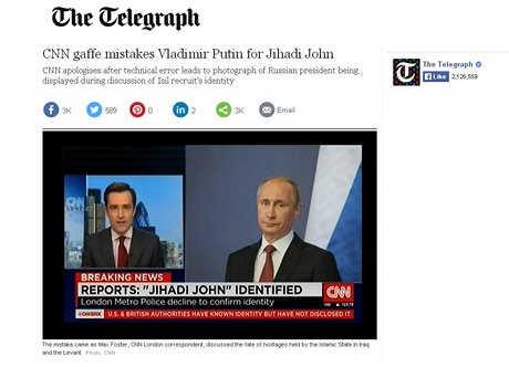 Dihádista John V. Putin (snímek je pevzat ze stránky telegraph.co.uk)