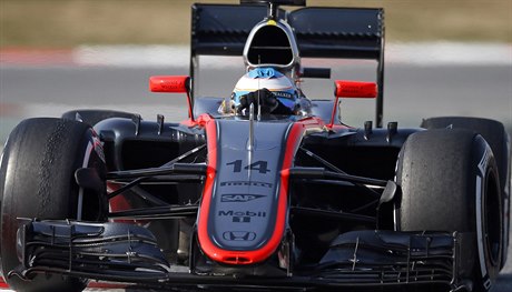 Fernando Alonso z McLarenu.