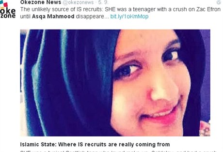 Asqa Mahmúdová: z pilné studentky úspnou verbíkou Islámského státu.