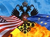 Ukrajina, Rusko, USA a Evropsk unie.
