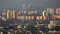 Ostrava pod inverzí Ostrava pod inverzí