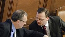 Miroslav Kalousek a Petr Nečas v Poslanecké sněmovně | na serveru Lidovky.cz | aktuální zprávy