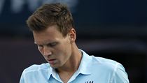 Tom Berdych na turnaji v Dubaji.