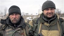 Ozbrojení separatisté. Svou proruskou orientaci dávají na odiv svatojiřskými... | na serveru Lidovky.cz | aktuální zprávy