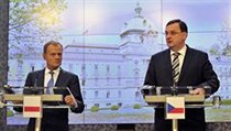 Jednání polského premiéra Tuska s Petrem Nečasem | na serveru Lidovky.cz | aktuální zprávy