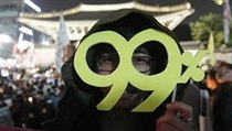 Protesty proti korporacím v Hong Kongu. Protesty proti korporacím v Hong Kongu.