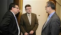 Vládní politici debatují před jednáním koaličních špiček ve formátu K9. | na serveru Lidovky.cz | aktuální zprávy