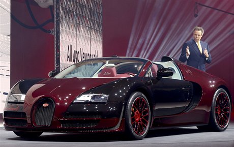 Nový model Bugatti.