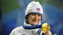 Martina Sáblíková se svým druhým zlatem. | na serveru Lidovky.cz | aktuální zprávy