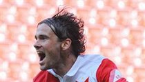 Slavia - Liberec (Gólová radost Kisela). | na serveru Lidovky.cz | aktuální zprávy