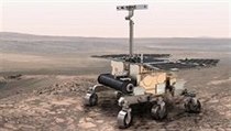 Evropské vozítko projektu ExoMars v představě malíře | na serveru Lidovky.cz | aktuální zprávy