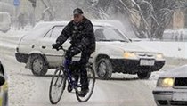 Cyklista vyjel do vánic | na serveru Lidovky.cz | aktuální zprávy