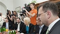 Jednání ODS, TOP 09 a VV o nové vládě | na serveru Lidovky.cz | aktuální zprávy