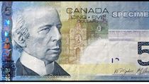 Pvodn verze kanadsk bankovky.
