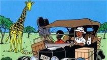 Kresba z přebalu komiksové knihy TinTin v Kongu | na serveru Lidovky.cz | aktuální zprávy