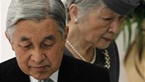 Japonsk csa Akihito s csaovnou Miiko 