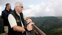 Václav Klaus se synem Václavem na Sněžce | na serveru Lidovky.cz | aktuální zprávy