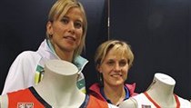 České basketbalistky (Večeřová, Horáková). | na serveru Lidovky.cz | aktuální zprávy