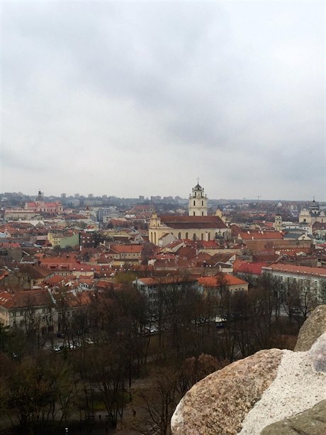 Litevské msto Vilnius pezdívané také jako msto kostel.