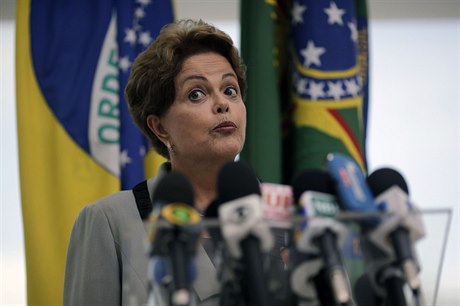 Brazilská prezidentka Dilma Rousseffová.