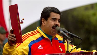 Venezuelsk prezident Nicols Maduro.