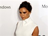 Britská módní návrháka Victoria Beckham na galaveeru Nadace pro výzkum AIDS v...