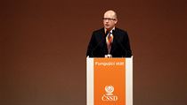 Premiér Sobotka na sjezdu ČSSD. Premiér Sobotka na sjezdu ČSSD.