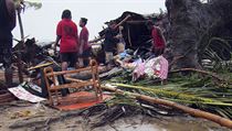 Boue na Vanuatu napchala obrovsk kody.