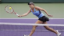 esk tenistka Nicole Vaidiov na turnaji v Miami.