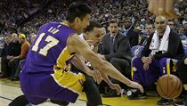 Jeremy Lin z Los Angeles Lakers.