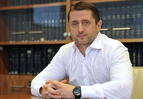 Pedseda Okresního soudu Brno-venkov Petr Jirsa (na snímku z 20. února) podal...
