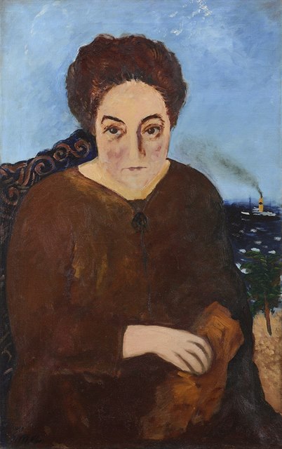 Portrét Marguerite Neveux od Josefa ímy koupilo v aukci ministerstvo kultury.