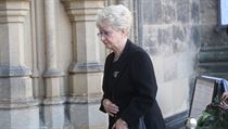 Bývalá ministryně zdravotnictví Milada Emmerová před vchodem do basiliky sv.... | na serveru Lidovky.cz | aktuální zprávy