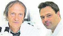 Jiří Bártek (vlevo) a Martin Mistrík. Jiří Bártek (vlevo) a Martin Mistrík.