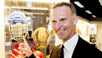 Dominik Hašek při slavnostním otevření Síně slávy v pražské Galerii Harfa. | na serveru Lidovky.cz | aktuální zprávy