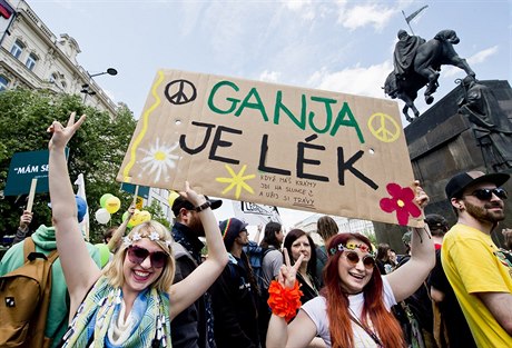 Hlavním poadavkem 18. roníku praské demonstrace s názvem Million Marihuana...