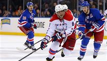 Ovekin porazil s tmem Washingtonu soupee New York Rangers.